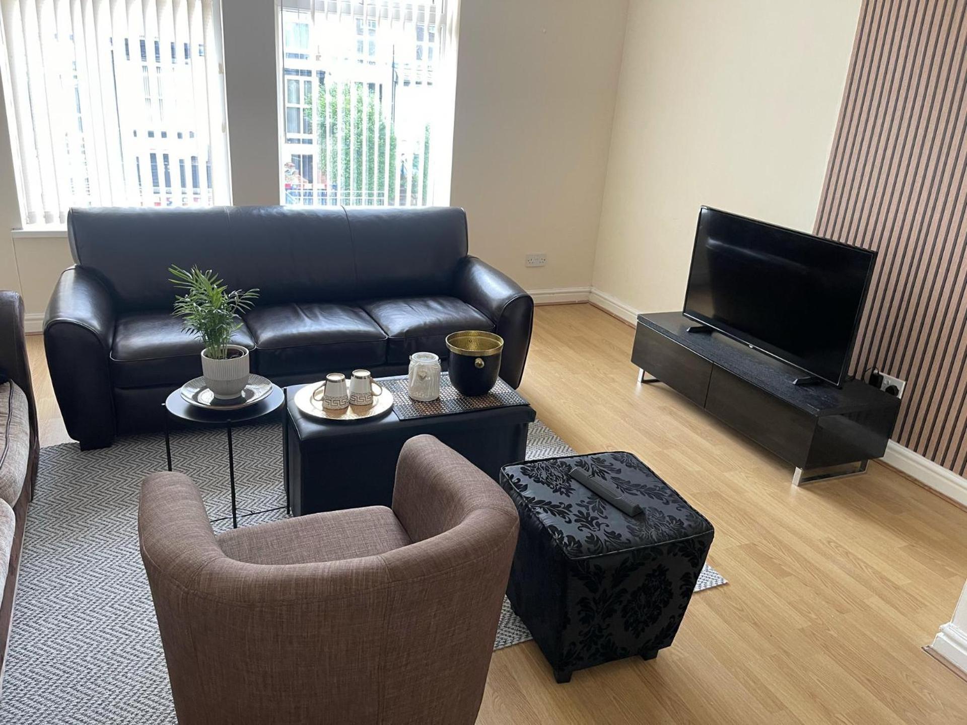 Stylish 1-Bed Apt - Sleeps 4 - Parking - Wifi Manchester Esterno foto